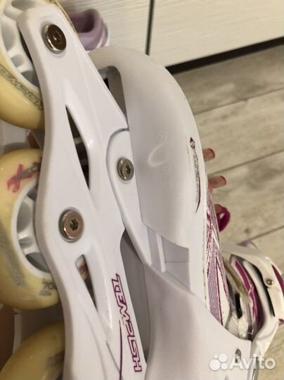 Роликовые коньки tempish раздвижные(37-40)