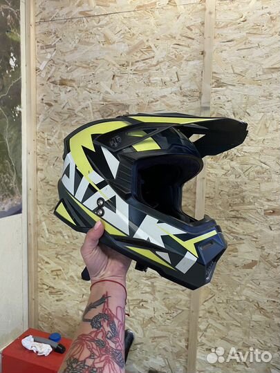 Мото шлем эндуро, кроссовые, квадро