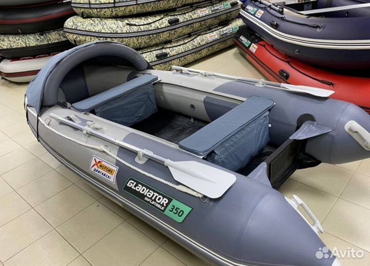 Черно-серый цвет Gladiator E350 (X-motors edition)