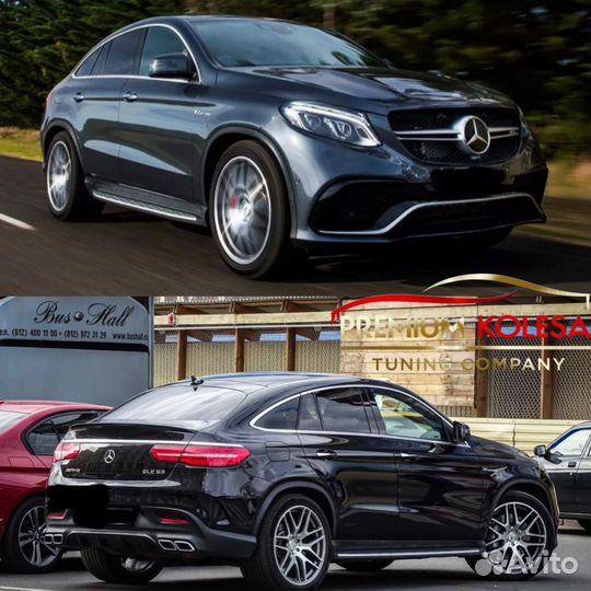 Обвес AMG 63 на GLE coupe C292