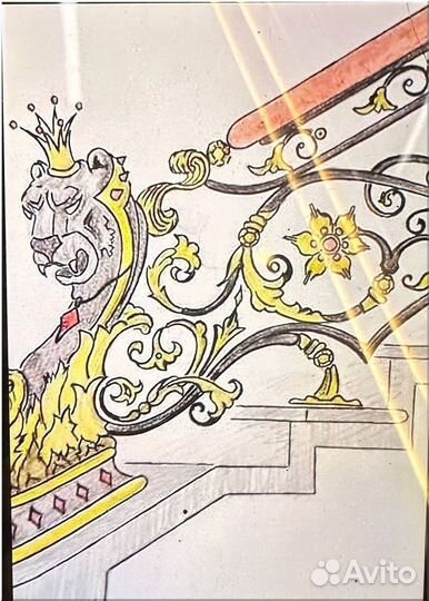 Кованые перила