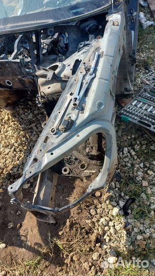 Лонжерон передний левый на Volkswagen Phaeton