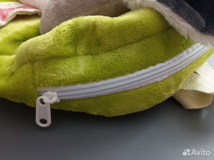 Новый детский рюкзак Зайчик с ушками 25*25*6