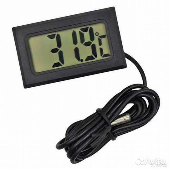 Термометр цифровой трм-10 с проводом 1 м