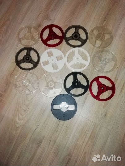 Катушки, (бабины) 15, 13 диаметр. для магнитофона