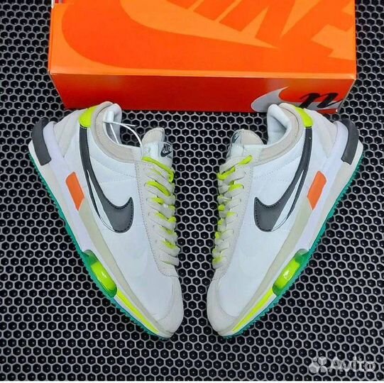 Кроссовки Sacai x Nike Zoom Cortez SP Luxe