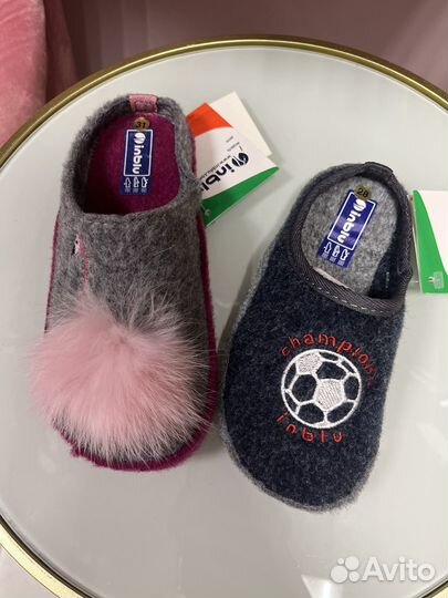 Детские тапочки. Войлок. Inblu