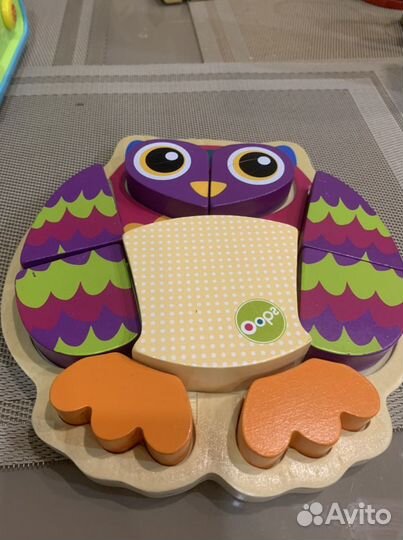 Пазл деревянный сова