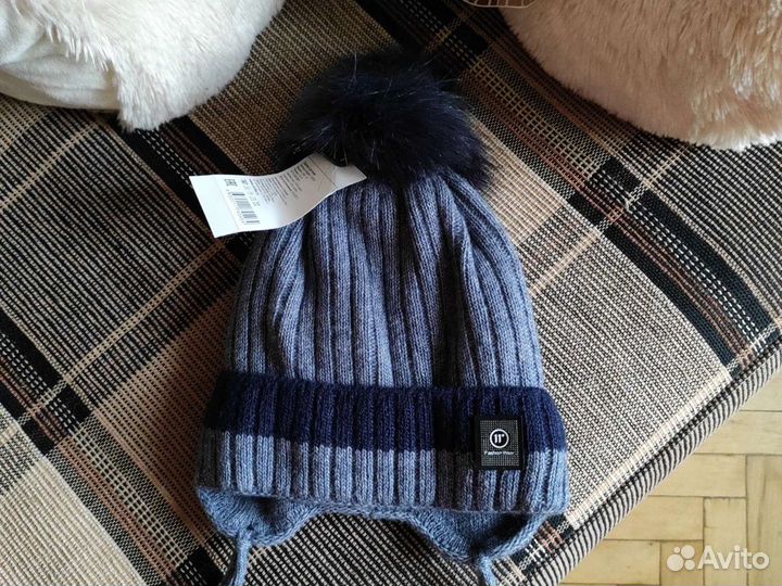 Шапка мальчику 52-53