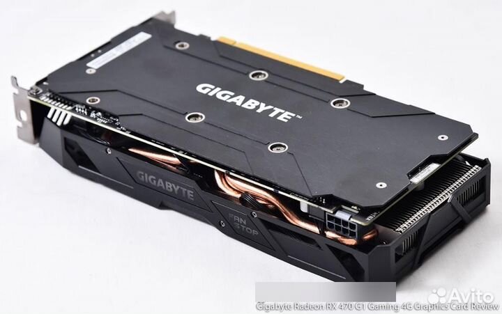 Видеокарта RX470 4GB DDR5 256BIT hdmi DP gigabyte
