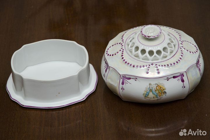 Большая шкатулка (Барановс.фарф.завод УССР)