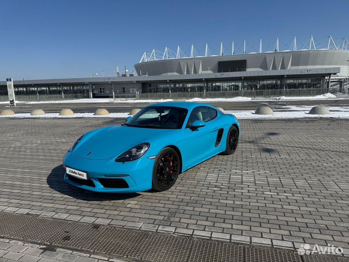 Porsche 718 Cayman S 2.5 AMT, 2018, 62 000 км
