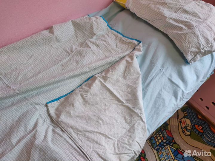 Постельное детское белье IKEA бу 120*60