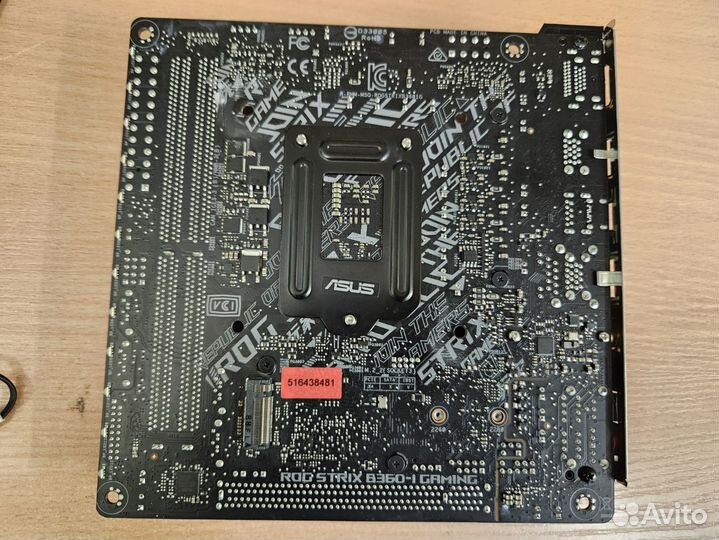 1151-v2 mini-ITX Asus Strix B360-I Gaming проверка