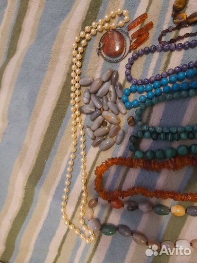 Янтарь, Бусы