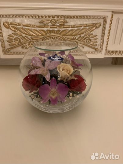 Цветы в колбе Сингапур