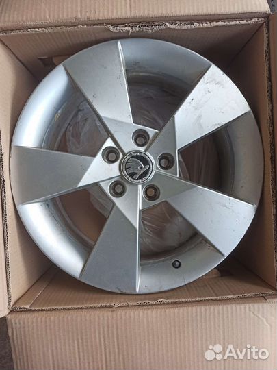 Диски оригинальные Skoda Octavia R17