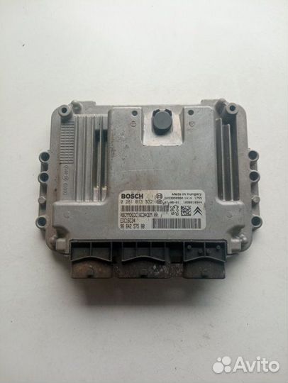 Электронный блок управления двигателем Peugeot 308