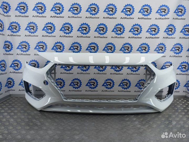 Бампер передний Hyundai Solaris 2