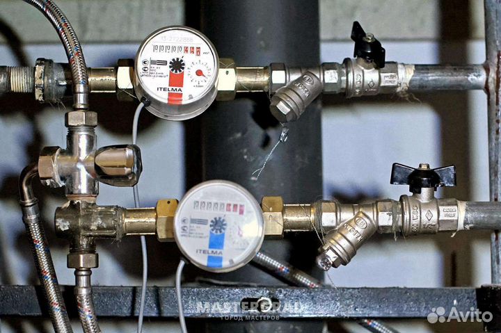 Установка и замена счётчиков воды