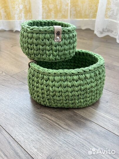 Интерьерные корзиночки