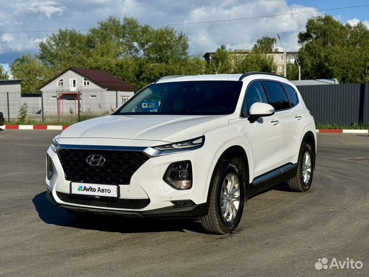 Hyundai Santa Fe 2.4 AT, 2019, 107 000 км