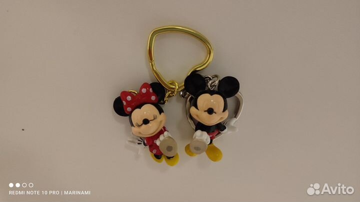 Домик феи Динь Динь, Дисней, брелок Микки и Минни
