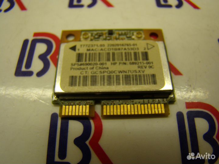 689215-001 Модуль Wi-Fi+Bluetooth для HP Pavillion