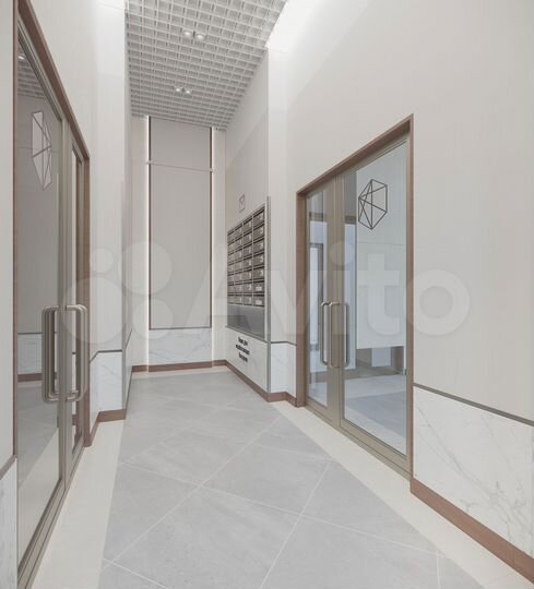 2-к. квартира, 45,2 м², 2/6 эт.