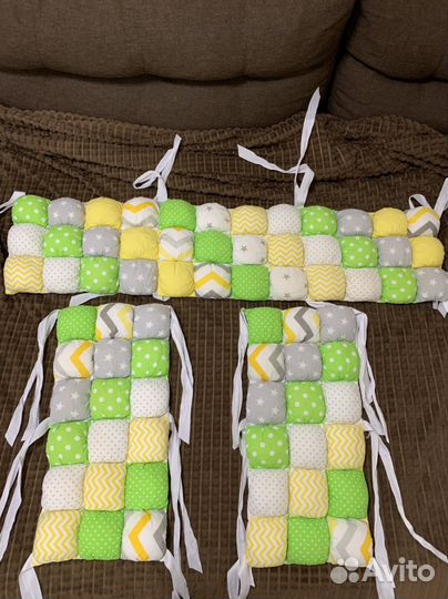 Бортики на кроватку