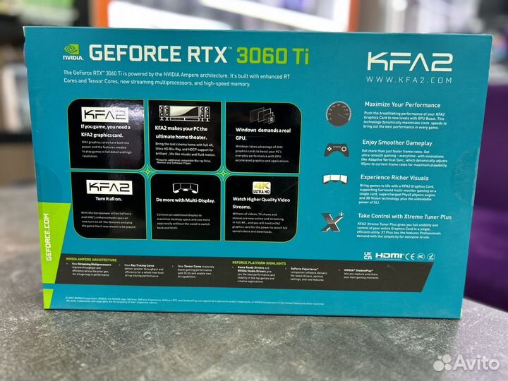 RTX 3060ti KFA2 1-click OC