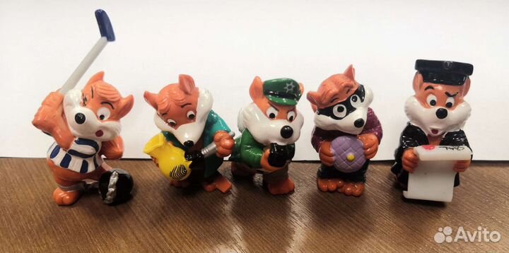 Киндер Крокодилы, Пингвины, Слоны, Лисы, Утки