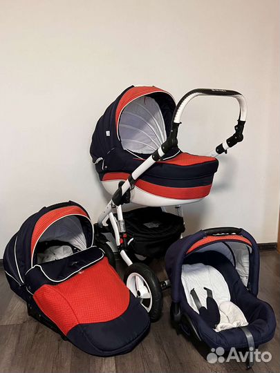 Коляска adamex 3 в 1