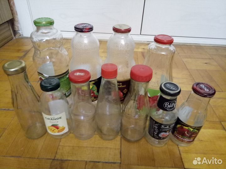 Банки стеклянные (разные объёмы)