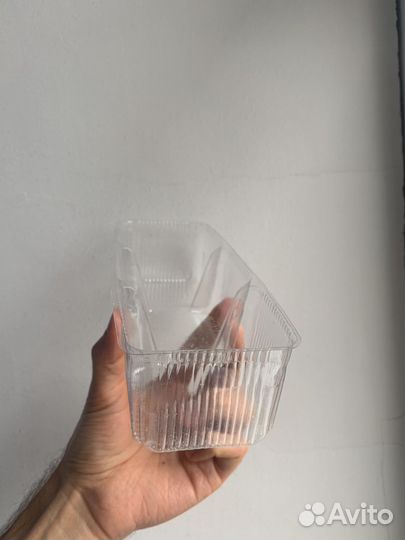 Пластиковые контейнеры пищевые (цена за 1500 шт.)