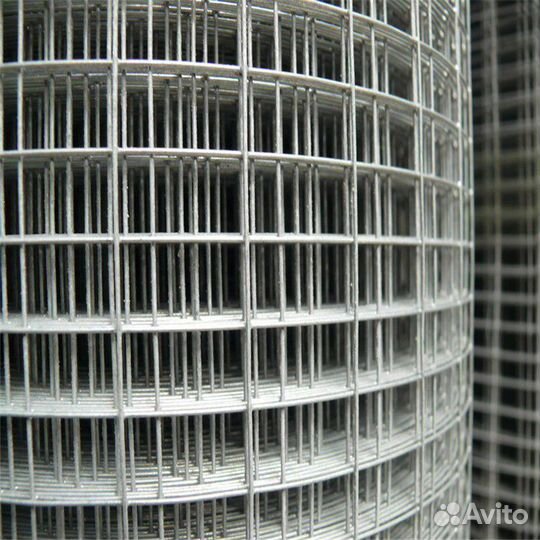 Сетка сварная оцинкованная для клеток (1х15м)