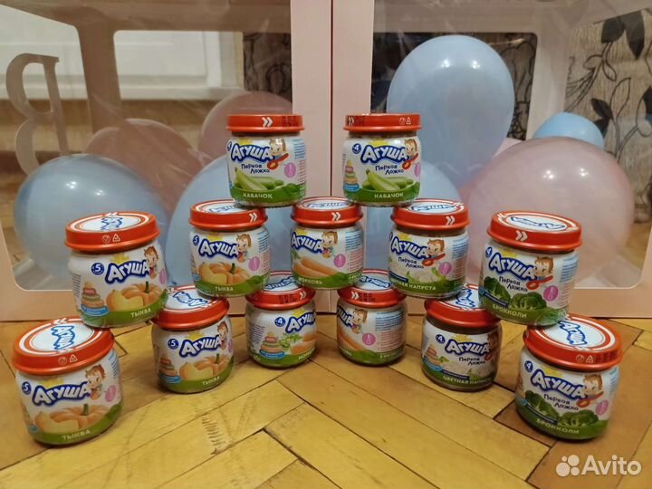 Овощное пюре Агуша обмен