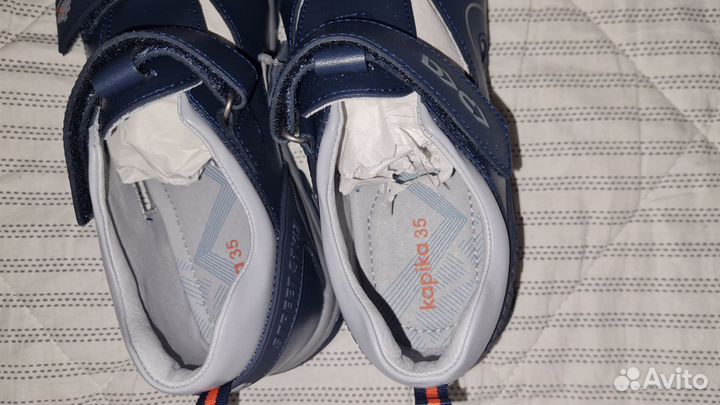 Сандали Kapika 35 новые натуральная кожа