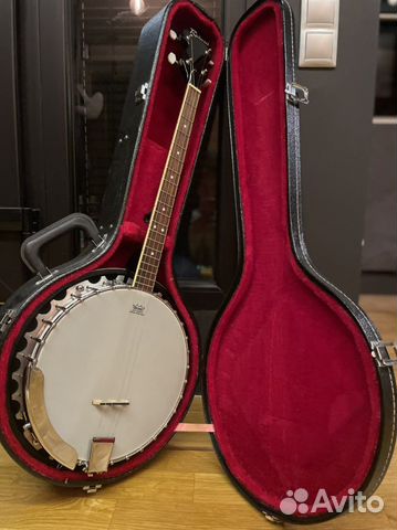 Банджо Richwood. 4х струнное с жестким кейсом купить в Москве | Хобби и ...