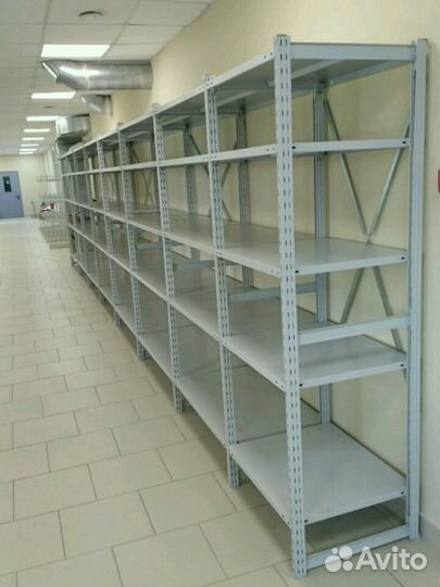 Монтаж стеллажей