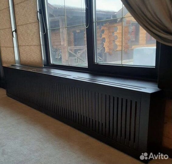 Декоративный короб для батареи