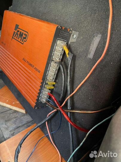 Сабвуфер и усилитель