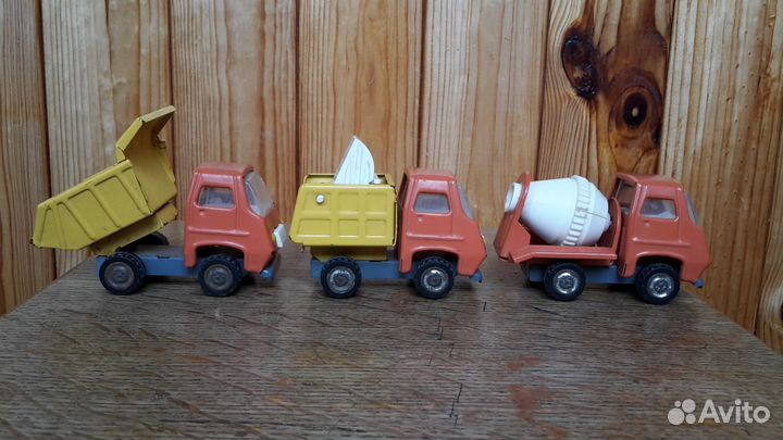 Грузовые автомобили СССР Набор 6 шт г.Омск 1985