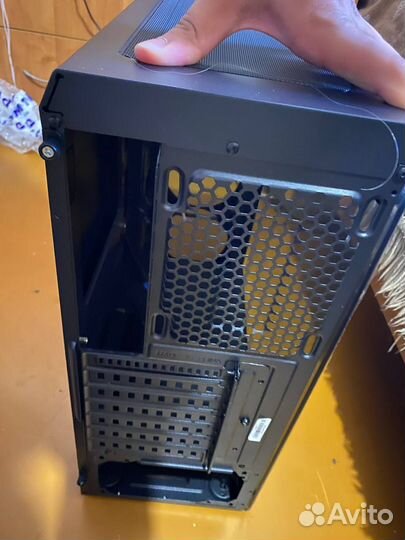 Корпус ATX Accord JP-X, Midi-Tower, без бп, черный