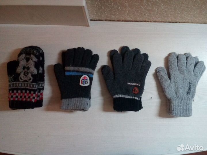 Варежки зимние детские