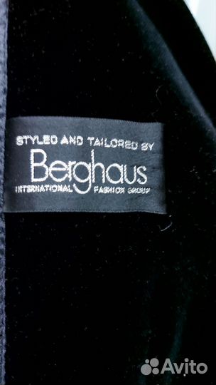 Бархатное пальто Австрия р 54-56