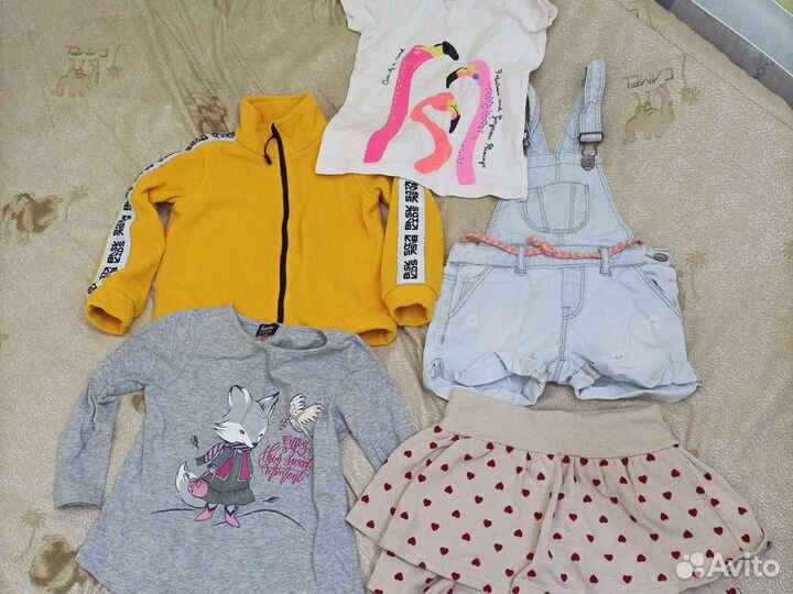 Вещи пакетом для девочки 92-98-104