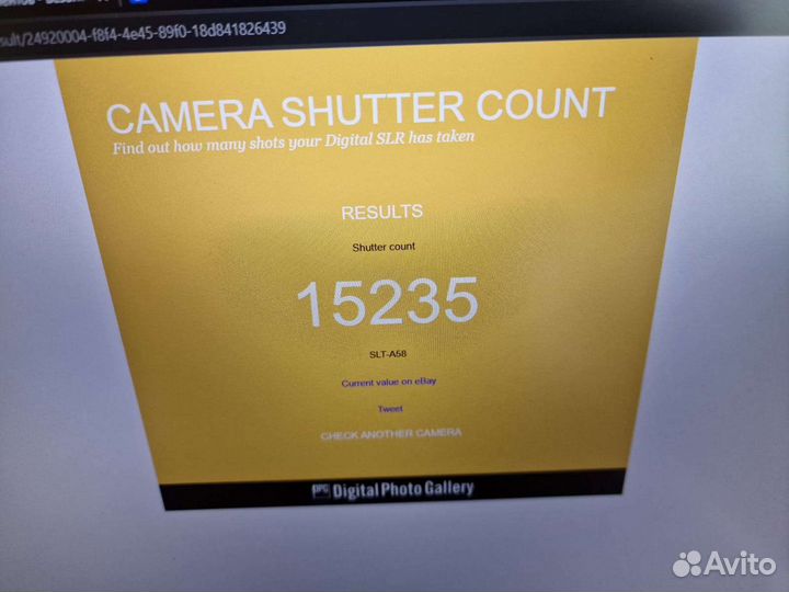 Sony a58 kit как новый