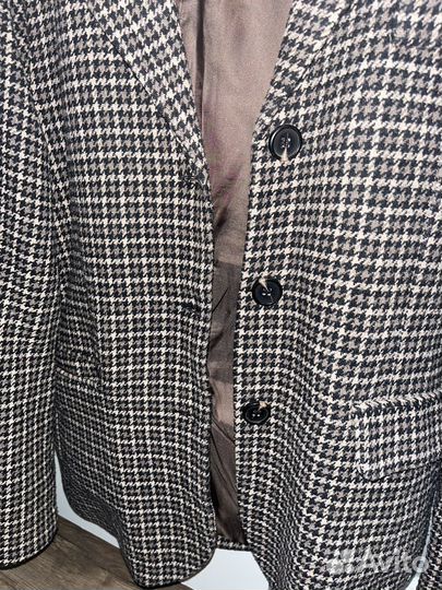 Пиджак оверсайз плотный