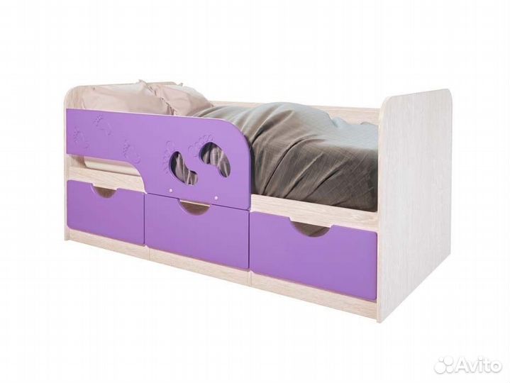 Детская кровать от 3 лет с ящиками